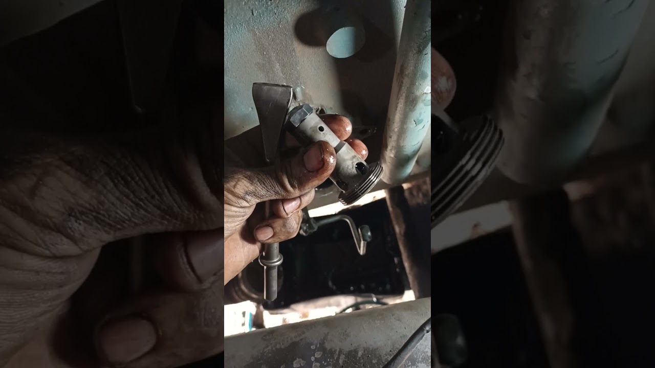 como trocar válvula de pressão do óleo do motor 112/113