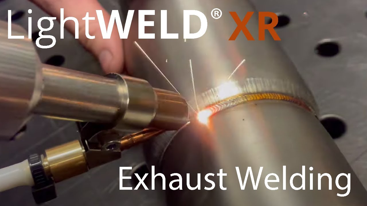 LightWELD XR Exhaust Auto Parts by Laser Welding