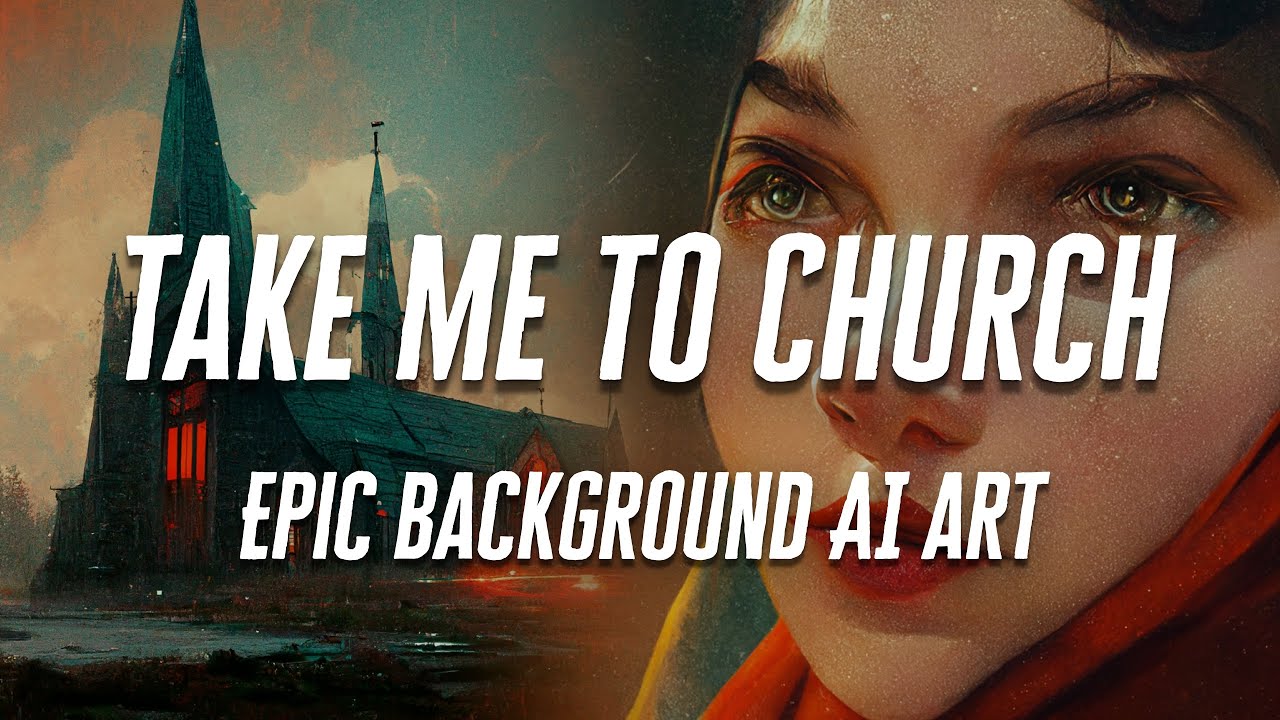 Take Me to Church (Lyrics + EPIC AI Art Background)