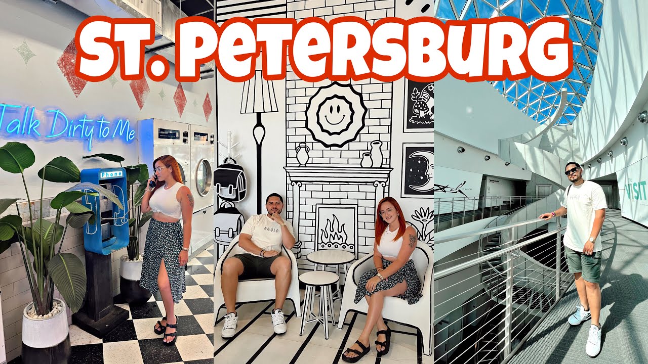 7 COSAS para HACER en ST. PETERSBURG FLORIDA en un DÍA 🤍