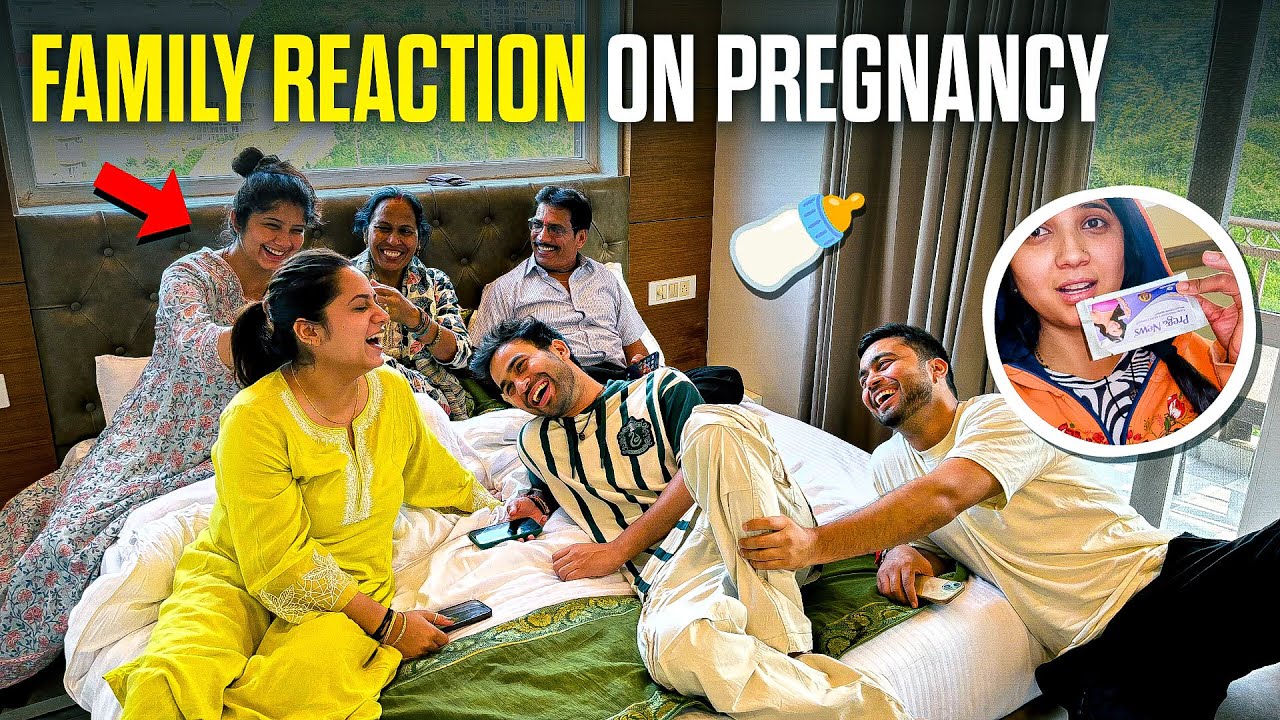 Family Reaction on Rupali's Pregnancy 🥰 | Mummy Papa ka Epic Reaction🤩😅
