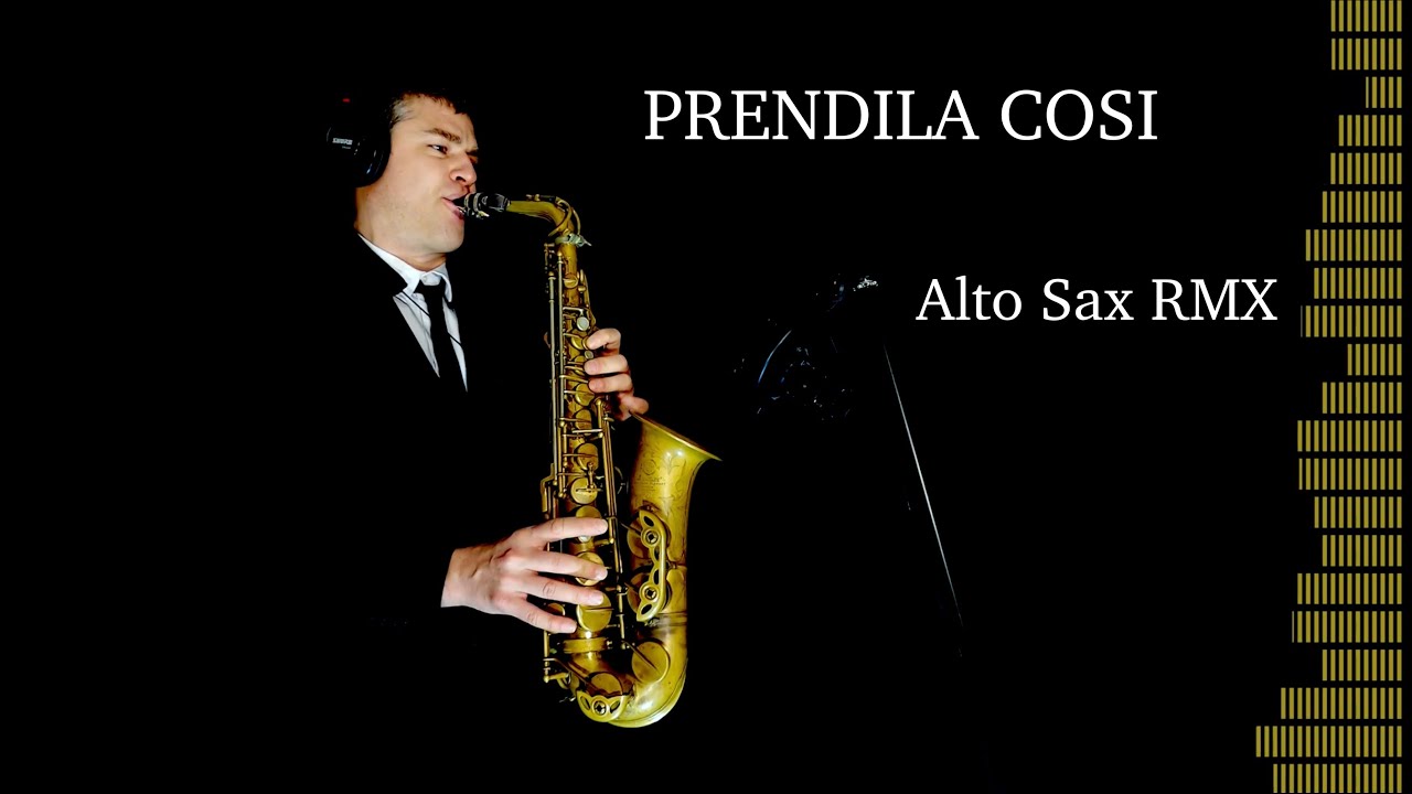 PRENDILA COSI - Lucio Battisti - Alto Sax RMX - free score