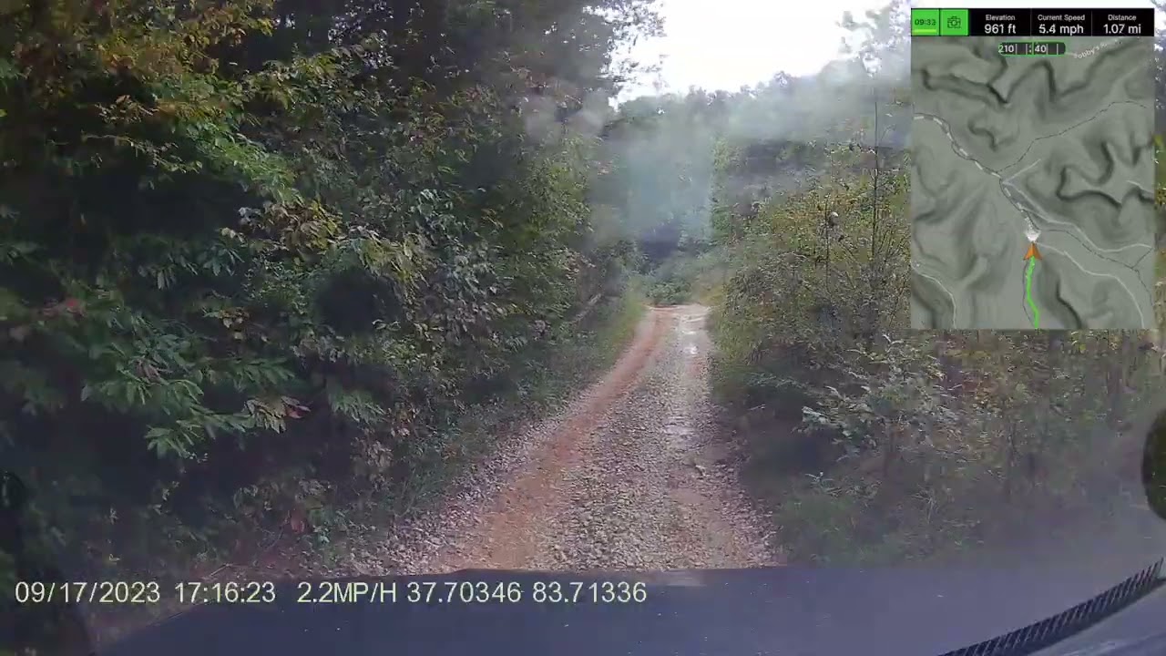 Fixer-Leeco Road Trail - Daniel Boone Backcountry Byway in Kentucky (DBBB)