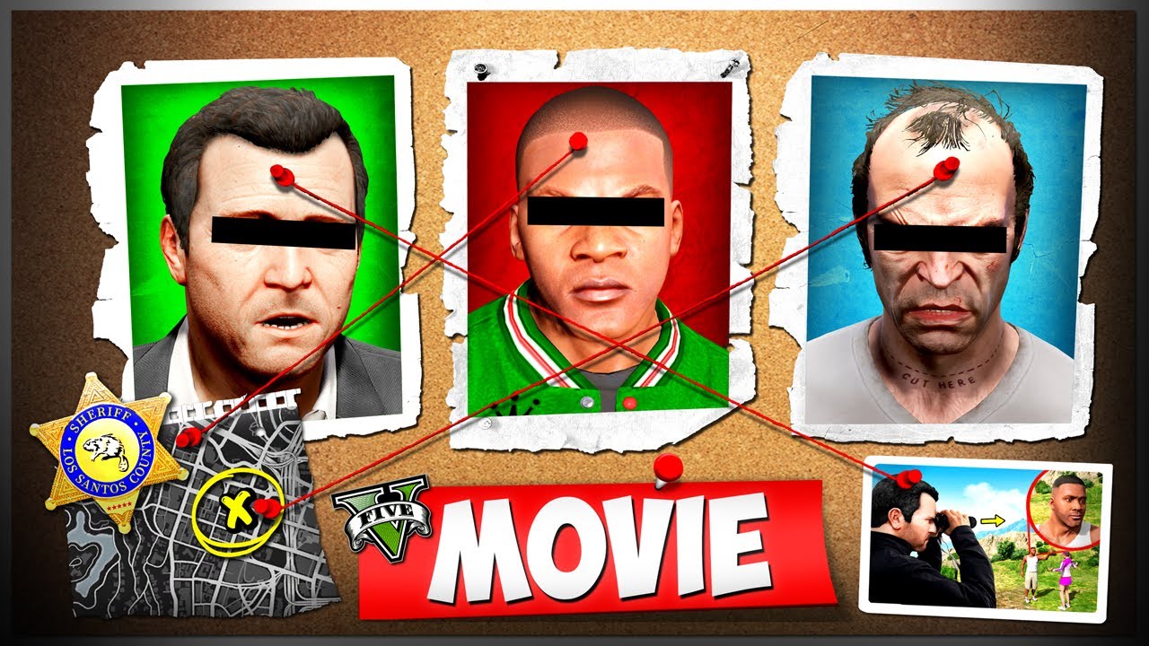 GTA 5 - The SECRET LIFE of Michael, Trevor & Franklin!