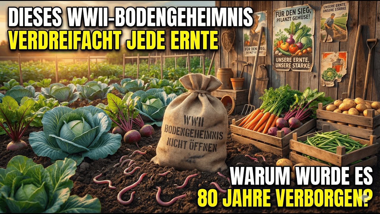 Dieses WWII-Bodengeheimnis Verdreifacht Jede Ernte – Warum Wurde Es 80 Jahre Lang Verborgen?