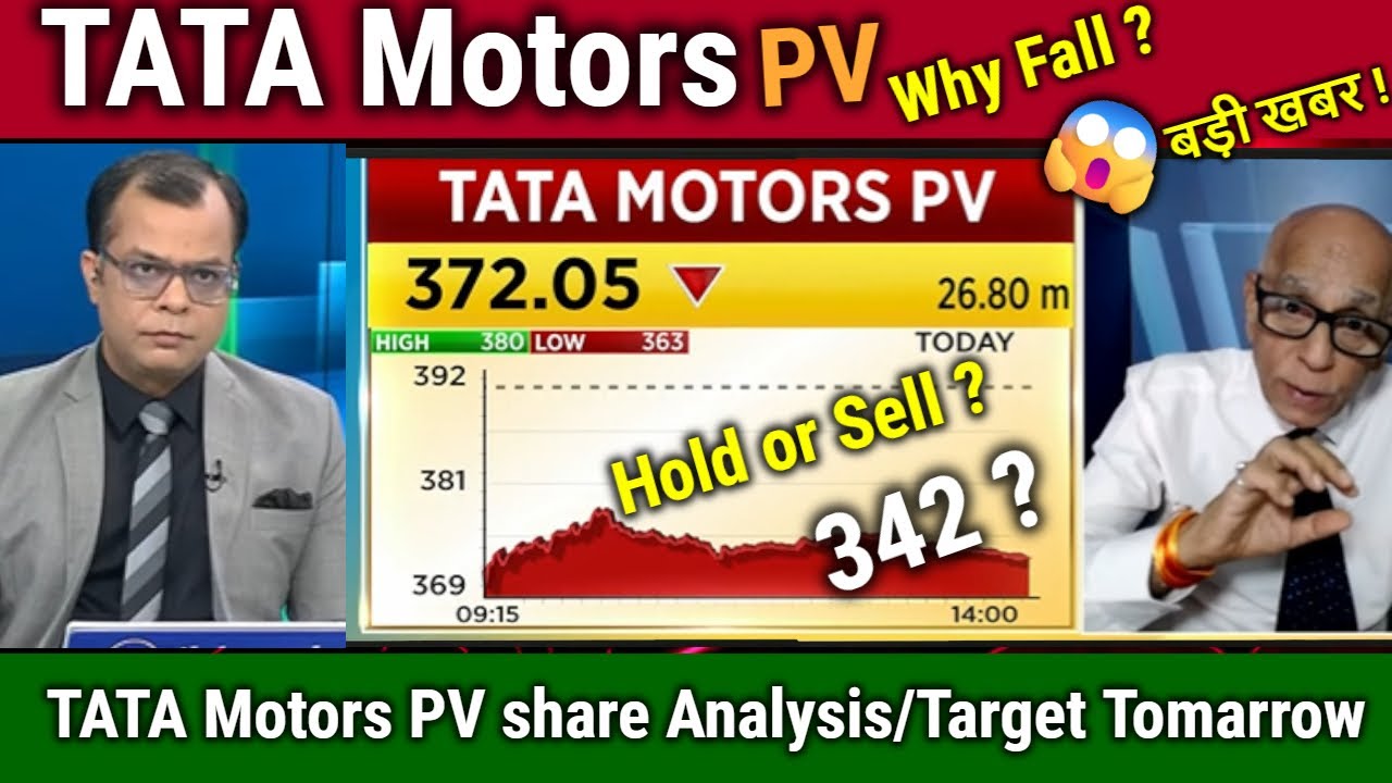 TATA Motors share news today,hold or sell ?,TMPV Share news,Analysis PARKAS GABA/target tomarrow