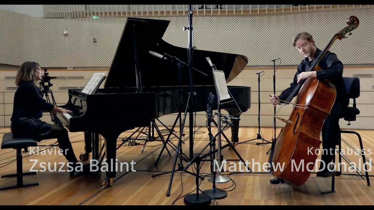 Zoltán Kodály - Epigrams | Matthew McDonald (double bass) & Zsuzsa Bálint (piano)