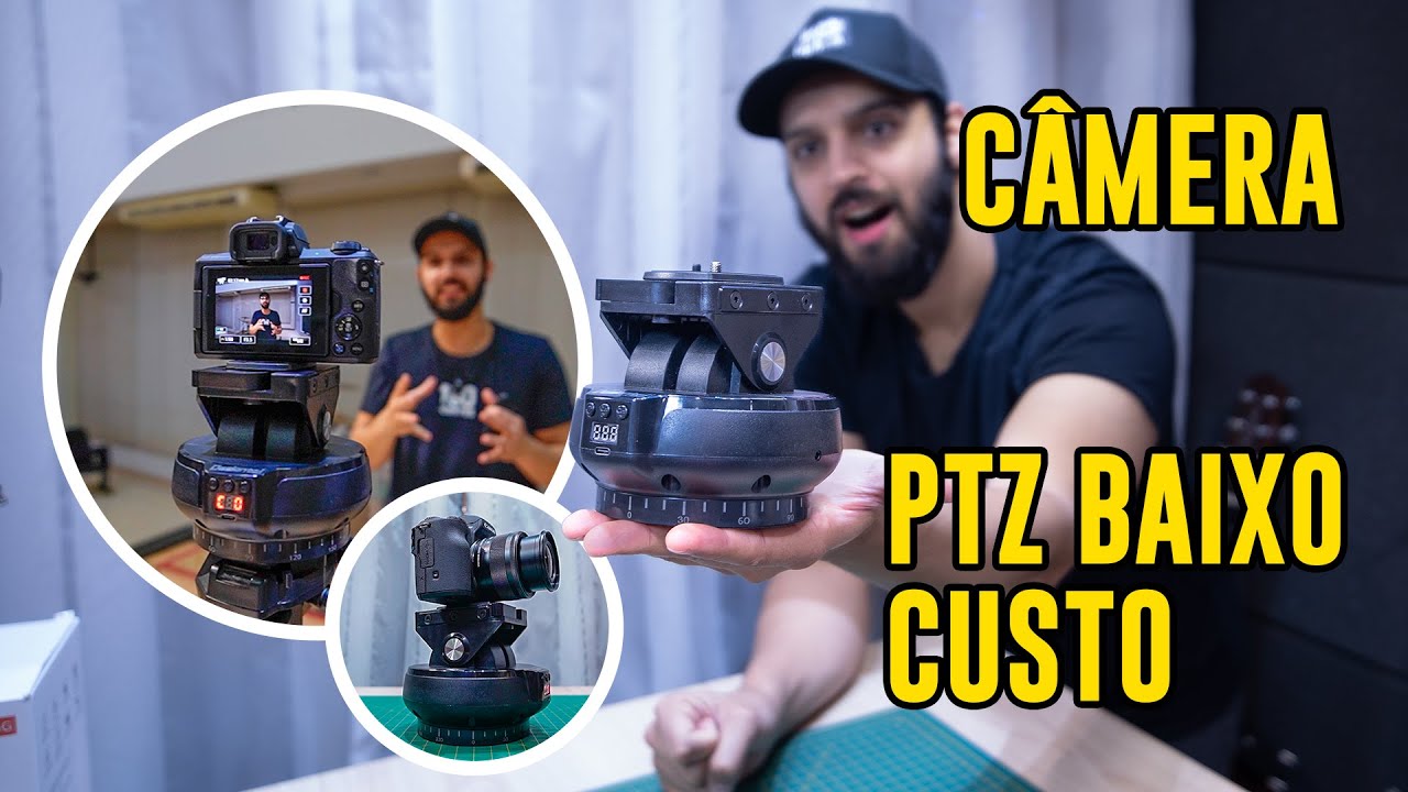 TRANSFORME QUALQUER CÂMERA EM CÂMERA PTZ