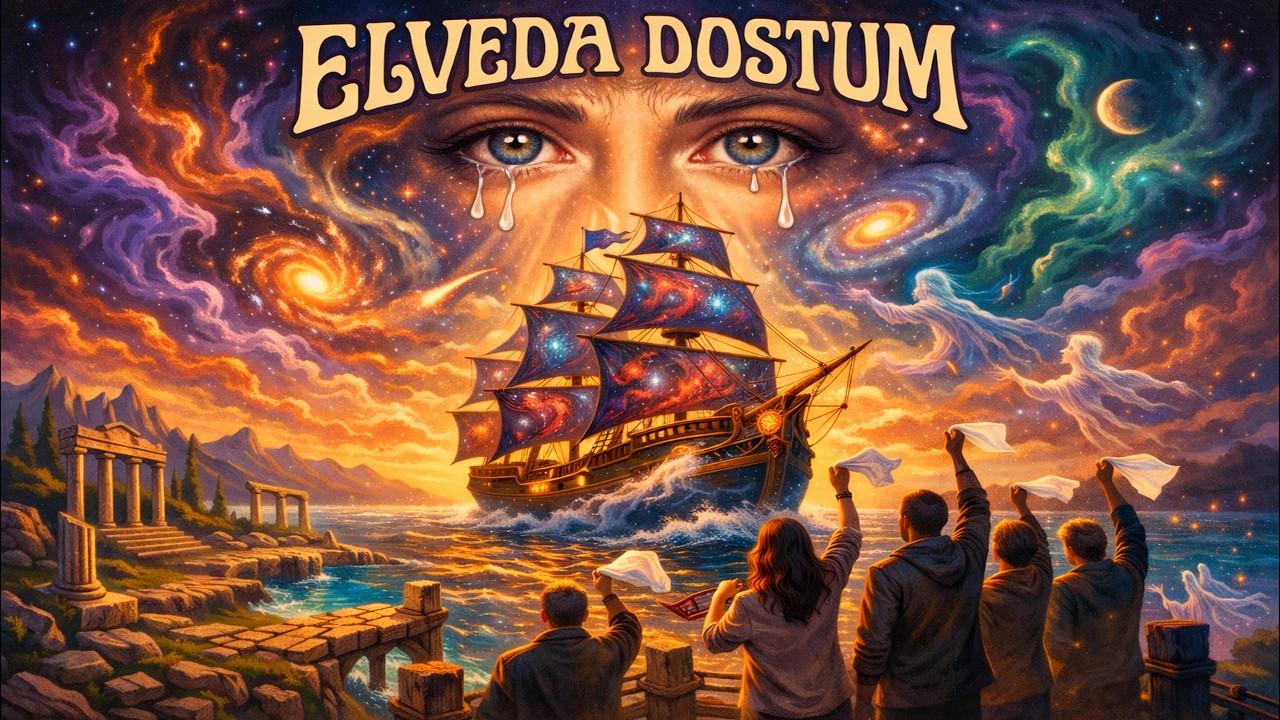 Elveda Dostum ELVEDAAA | Kalkıyor Gemi Limandan - Ayrılık ve Veda Türkçe Psychedelic Rock Ağıt