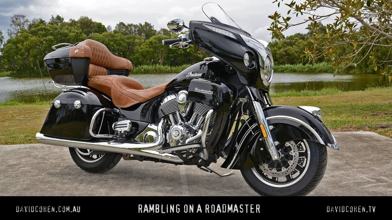 On-board the 2016 Indian Roadmaster