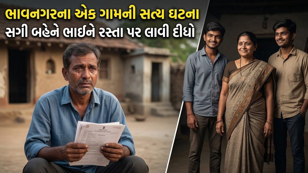 ભાવનગર ના એક ગામડાં માં ભાઈ સાથે બનેલી રડાવી દે તેવી સત્ય ઘટના || Emotional Gujarati Story ||