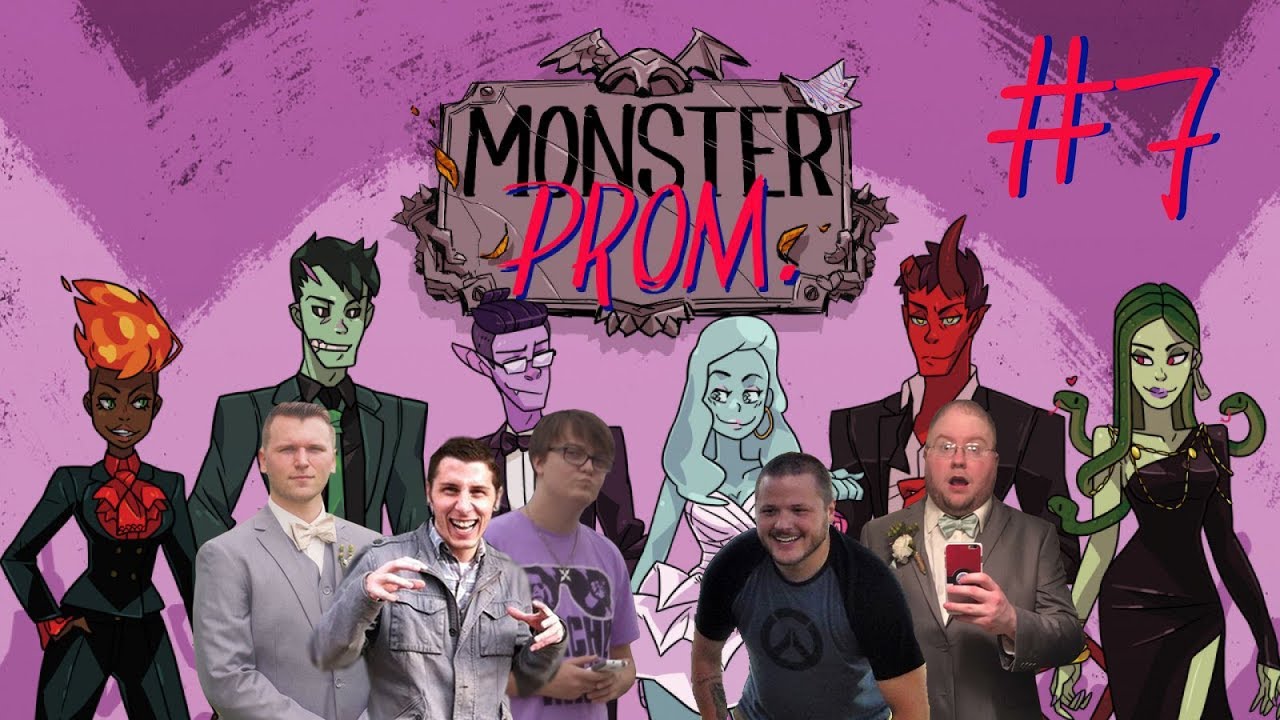 Let's Play: Monster Prom #7 | Who's Gonna Win?? | 4-Player Monster Prom