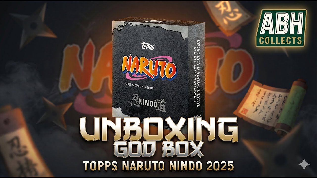 GOD BOX 🔥 Topps Naruto Nindo collection 2025. Nonstop 1/1