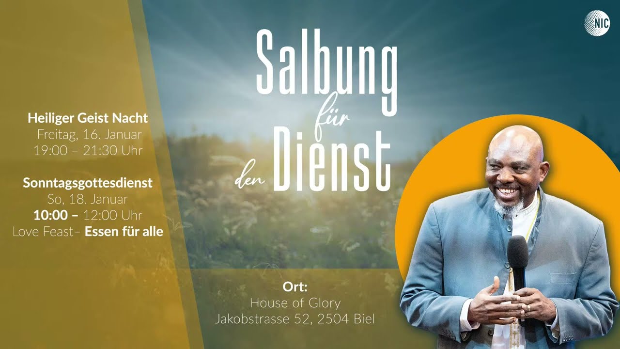 Salbung für deinen Dienst / Anointing for your Ministry | Prophetic Prayer Encounter  | John Sagoe