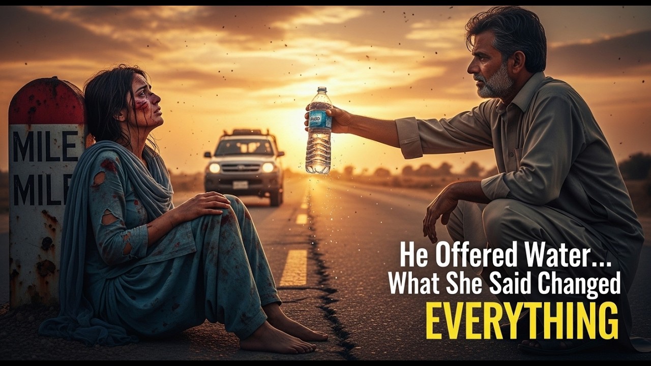 He Offered Water To A Broken Woman — What She Said Next Changed Everything |