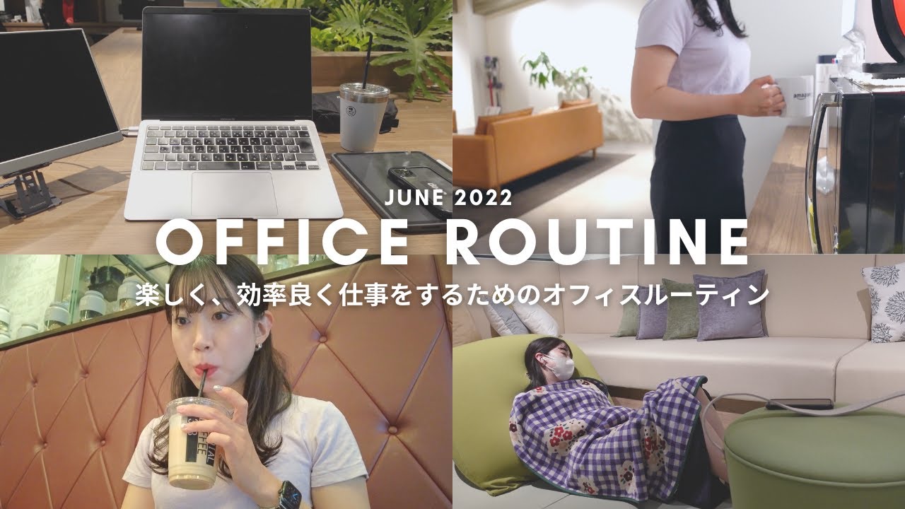 【vlog】多忙な毎日でも効率良く働くために心がけていること。｜社会人｜30代｜ルーティン