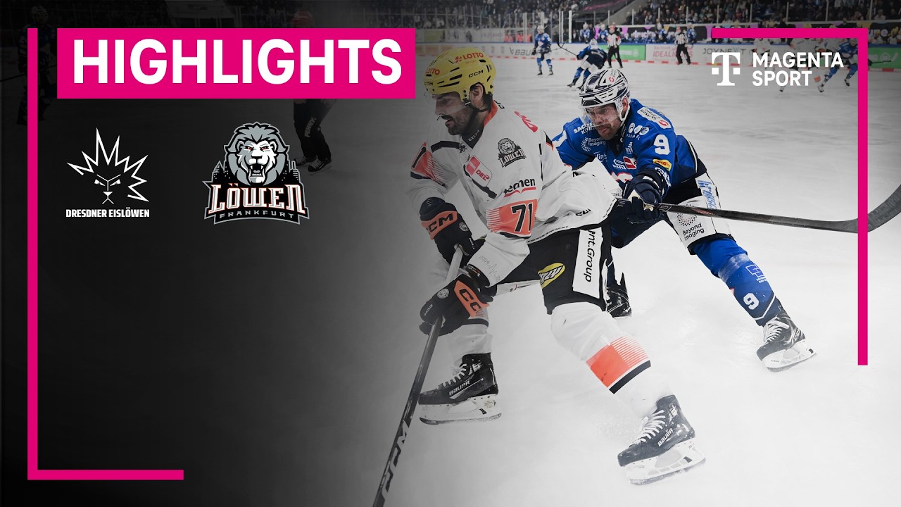 Dresdner Eislöwen - Löwen Frankfurt | PENNY DEL | MAGENTA SPORT
