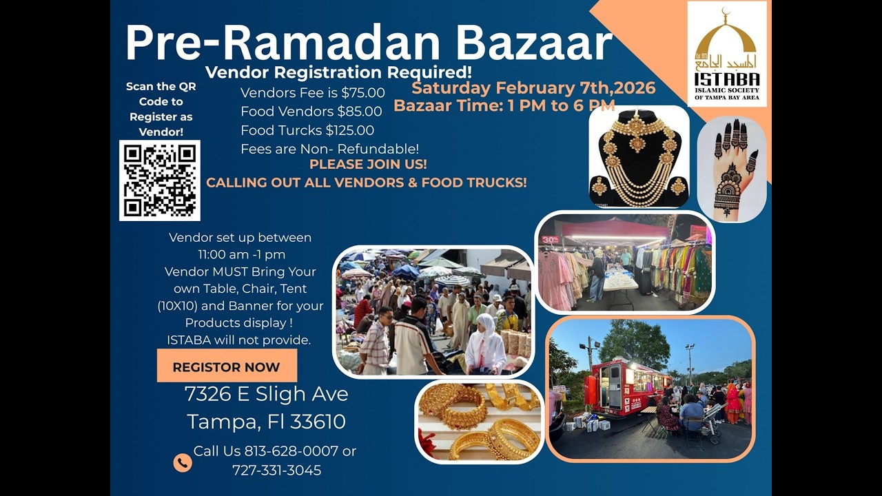 Pre-Ramadan Bazar at ISTABA