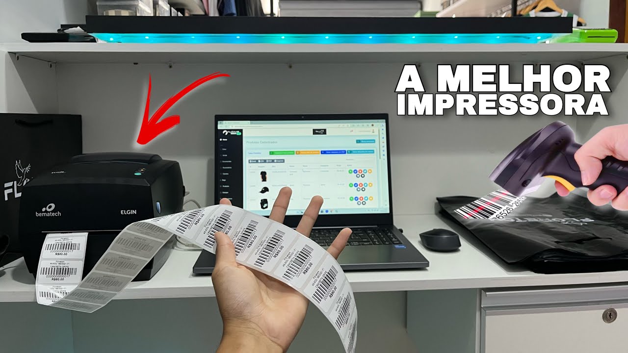 A IMPRESSORA MAIS PERFEITA PARA SUA LOJA DE ROUPAS!