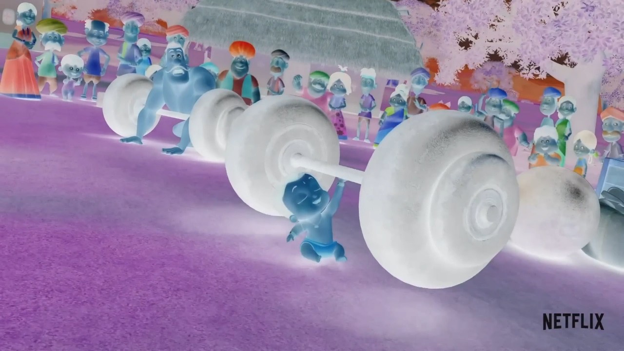 Are you kidding? One handed dumbbell! | Bheem (sponsored by: Preview 2 Effects)