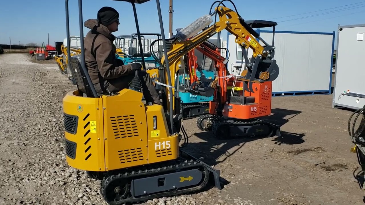 Unused 2023 AGROTK H15 Mini Excavator - Gasoline | For Sale | March 12th
