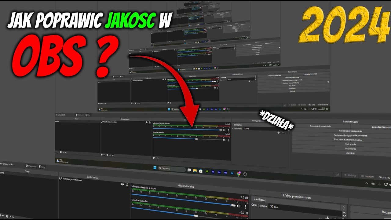 Jak poprawić jakość filmu w OBS [2024] Działa
