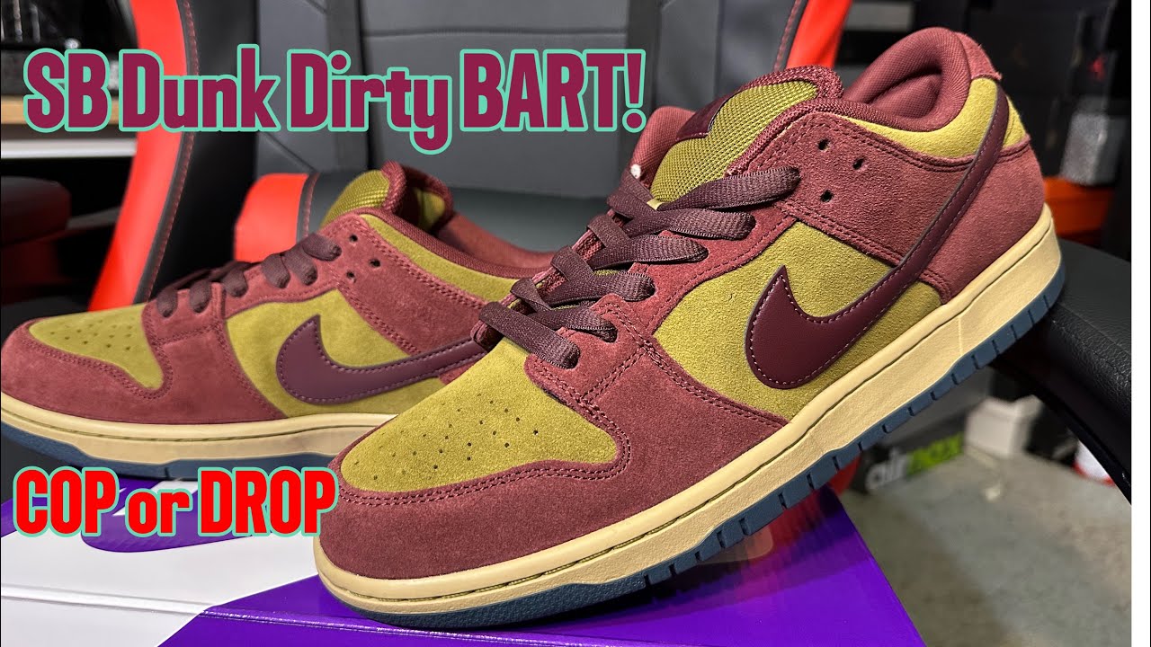 Nike SB Dunk Low Dark Team Red Olive Flak!