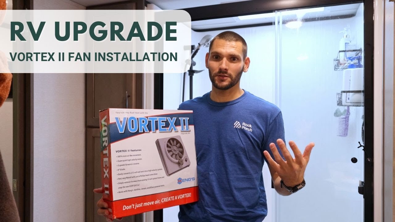 МОДЕРНИЗАЦИЯ ДОМА НА АВТОДОМЕ: Установка вентилятора Vortex II в ванной комнате