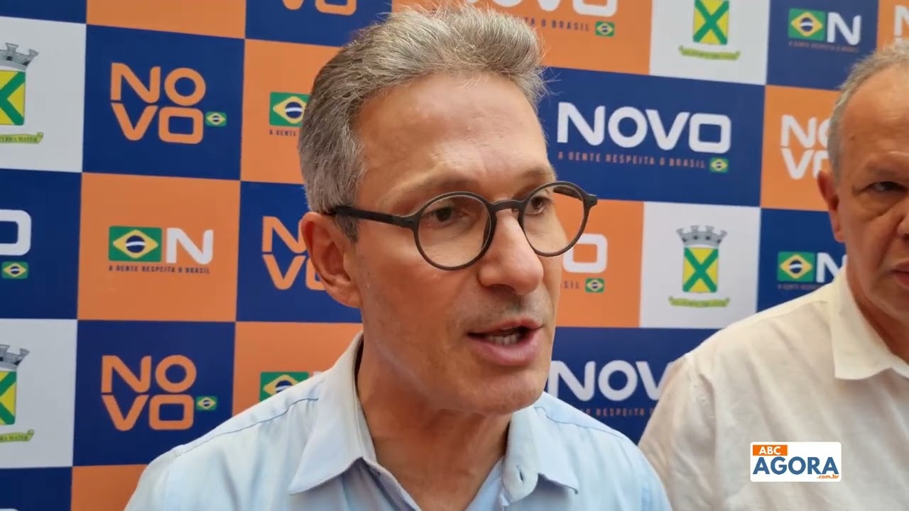 Romeu Zema: Coronel Sardano vai fazer em Santo André o que fiz em Minas Gerais