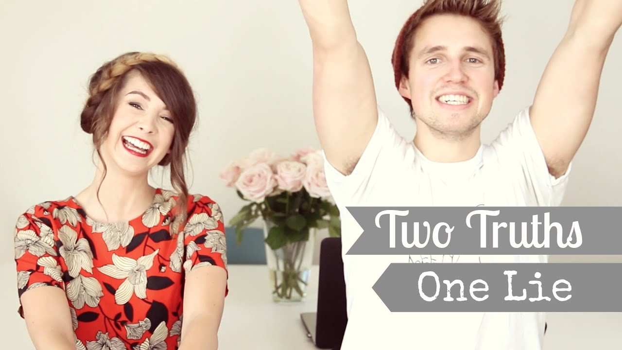 Two Truths, One Lie with Marcus | Zoella