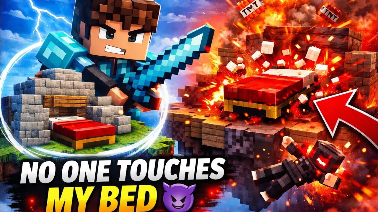 The crazy bed war ( don,t touch my bed)
