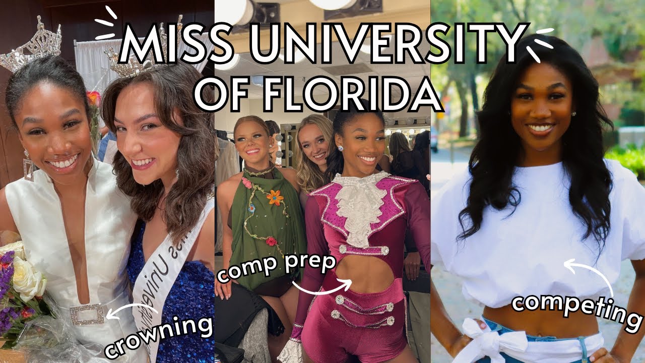 MAO Miss University of Florida Pageant Vlog | 42 Days of Pageant Prep, Competition, Crowning | Paris