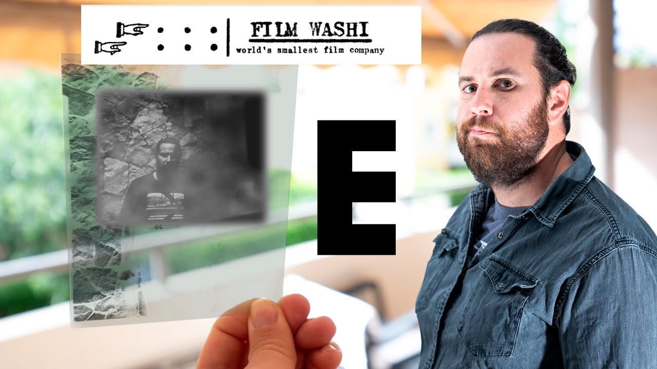 JE TEST LE NOUVEAU PLAN FILM 4X5 DE WASHI FILM : Le WASHI E.