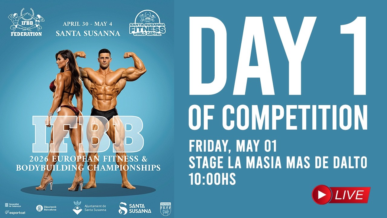 EUROPEAN FITNESS & BODYBUILDING CHAMPIONSHIPS /MASIA/MAY 1