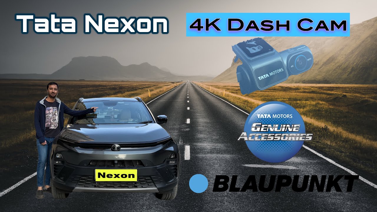Turning My Nexon into a Travel Beast | Blaupunkt 4K Dash Cam Experience #nexon #dashcam