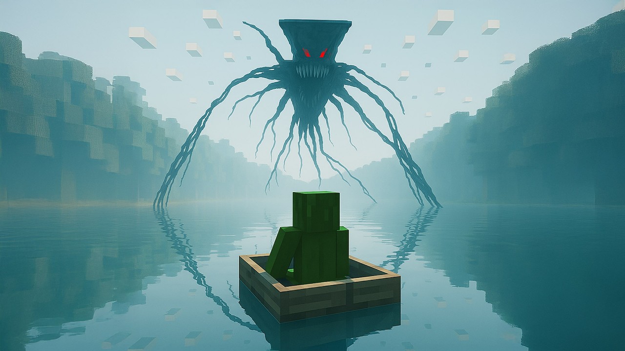 I play the SCARIEST Minecraft mod, but I start on DAY 200..