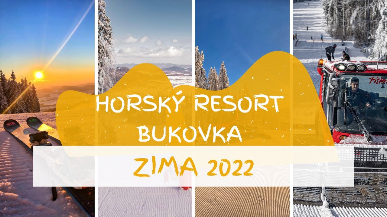 Horský resort Bukovka ve své zimní kráse. 💛❄️