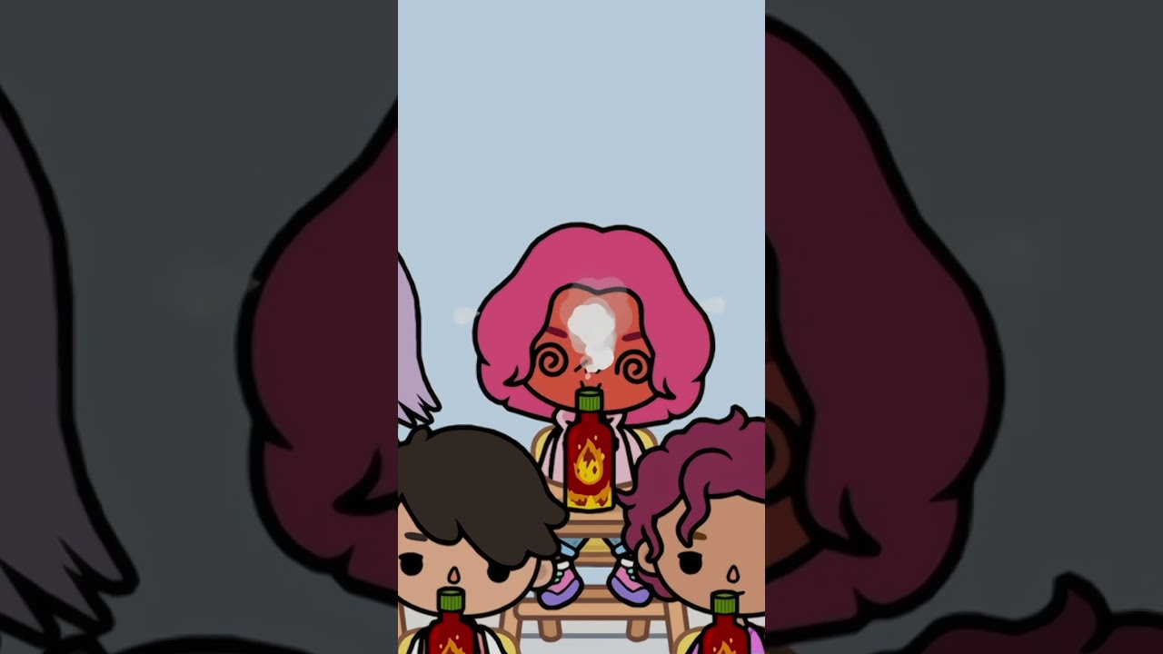 Saja Boys hot sauce challenge! 🌶️🎬✨ | Toca Life World x Kpop Demon Hunters 🌎😈