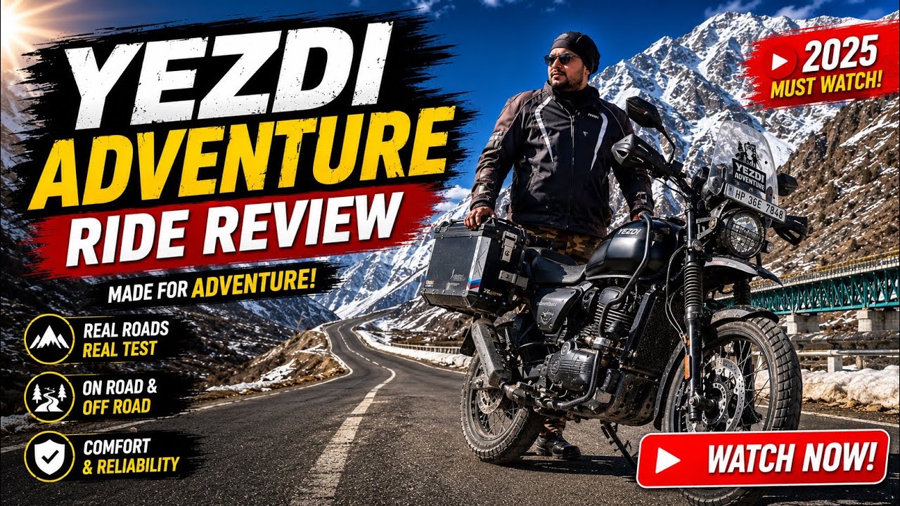 New Yezdi Adventure 2025: Ride Review and First Impression