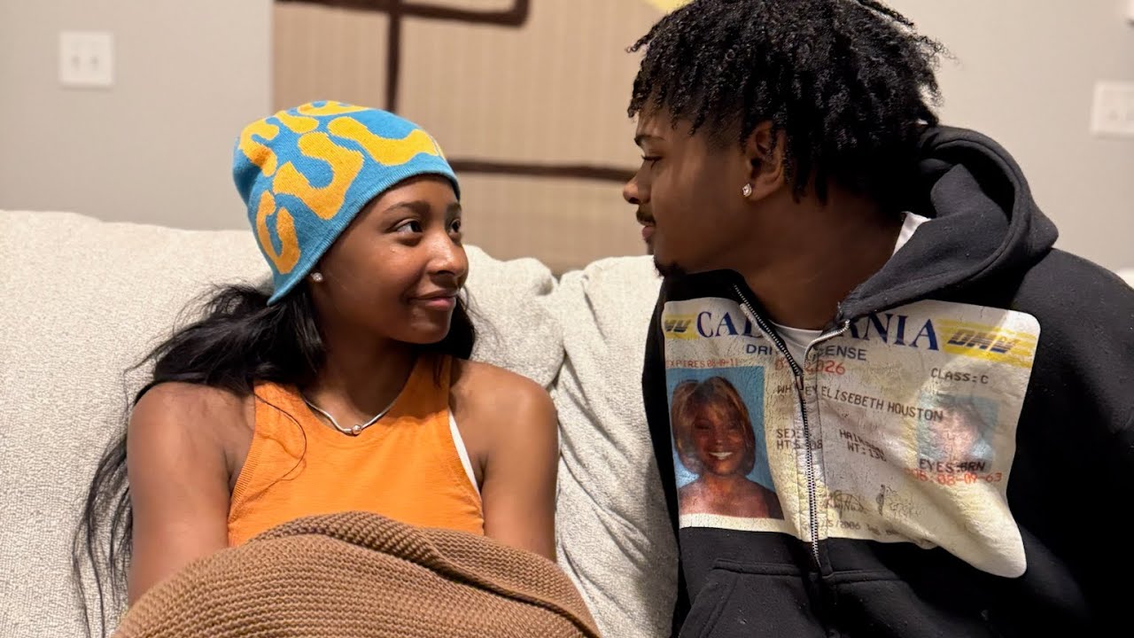 Isaiah and Brooke share their first kiss after he sneaks over while Sharra is out