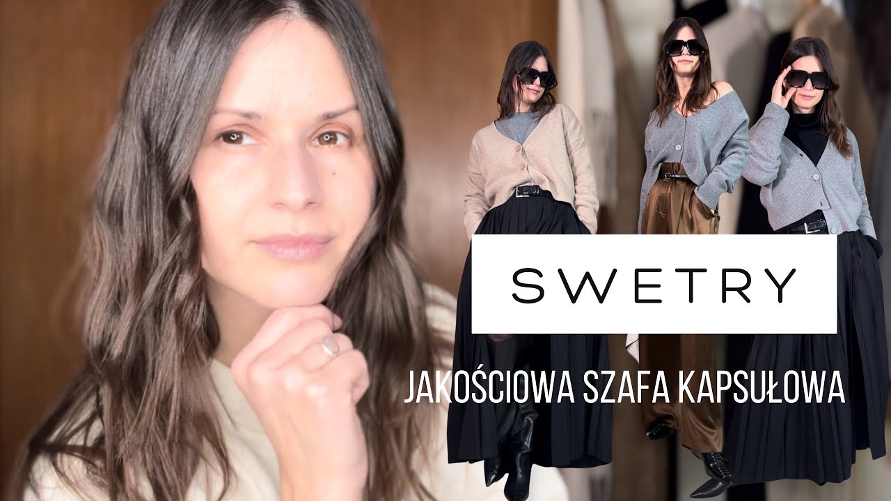 Przedwiośnie! Wełniane Swetry w 7 Stylizacjach z Polską Marką More’ Moi.