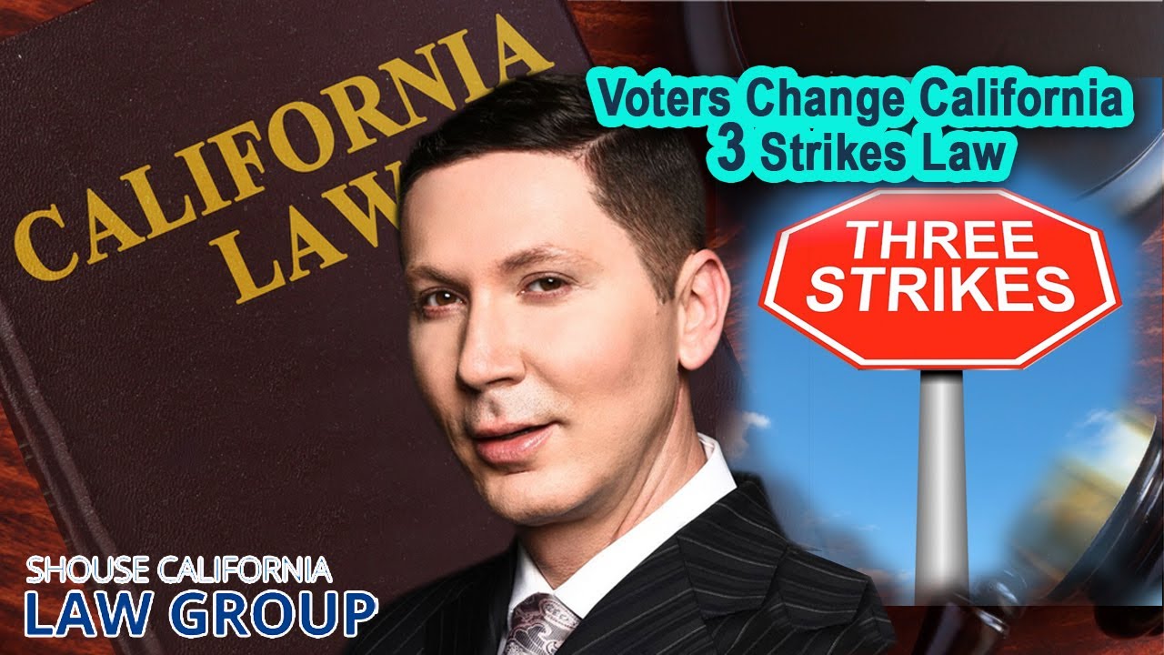 Voters Change California 3 Strikes Law
