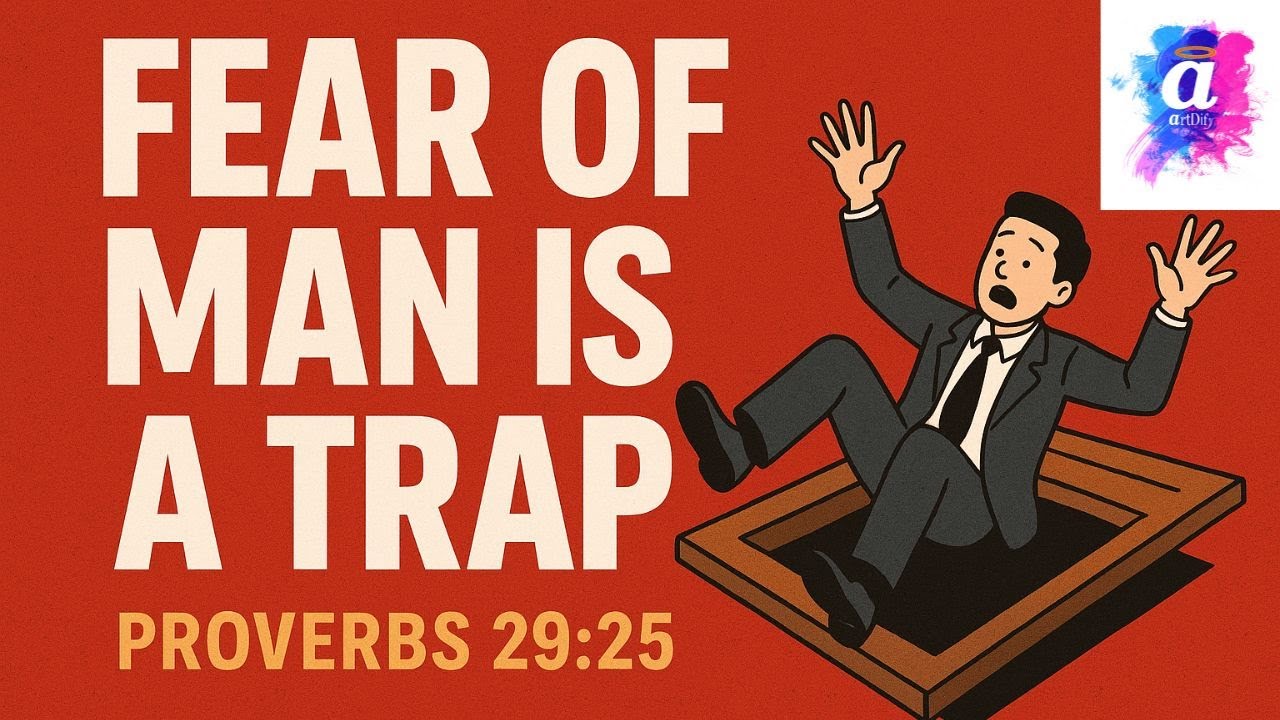 Fear of man is a trap Proverbs 29 25