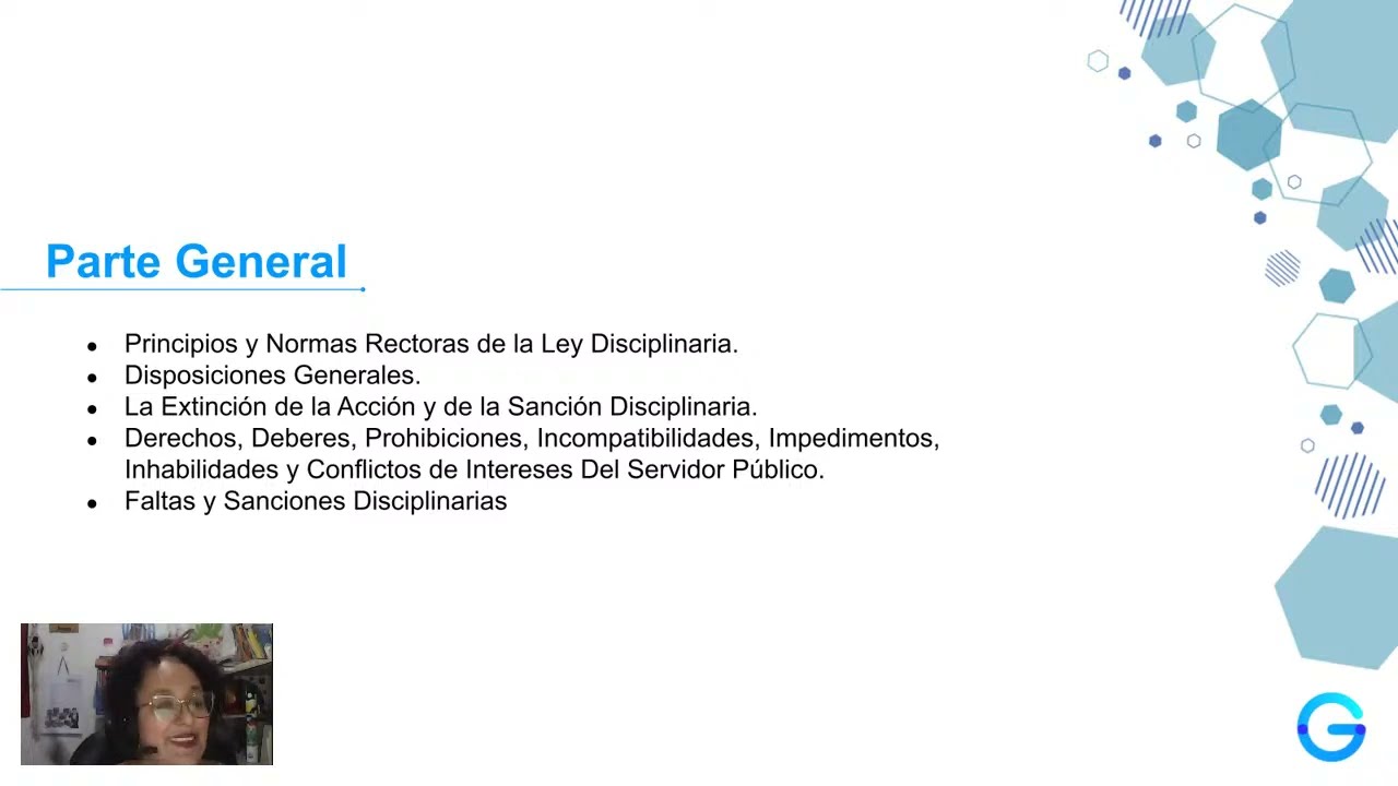 Proceso disciplinario de los servidores públicos - Parte I