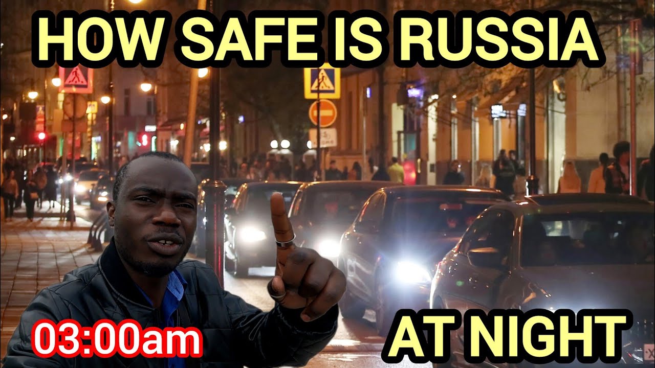 How safe is Russia 🇷🇺 at night for blacks plus night public transport