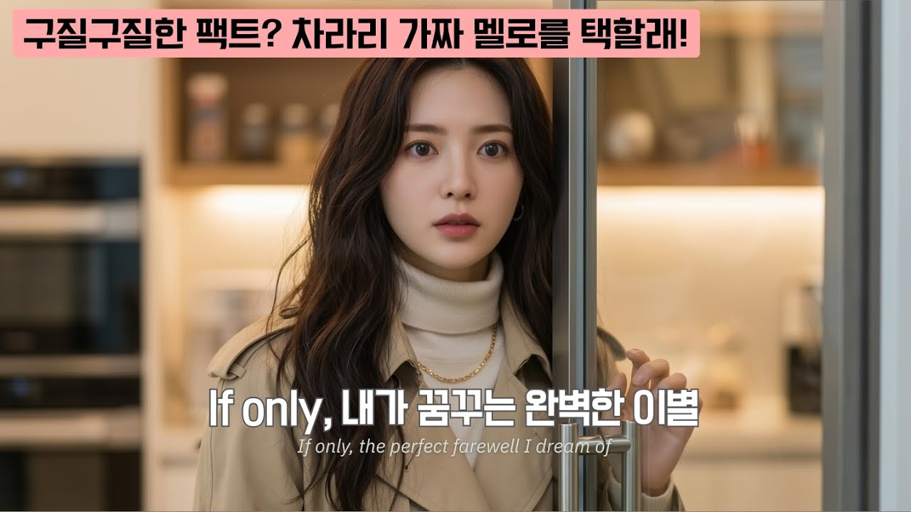 [M/V] 멜로드라마(If Only) - 멜루아(Meloir)｜Lyric Video｜K-POP IDOL RETRO DANCE｜환승 이별의 진실 대신 가짜 눈물로 완성된 우아한 멜로