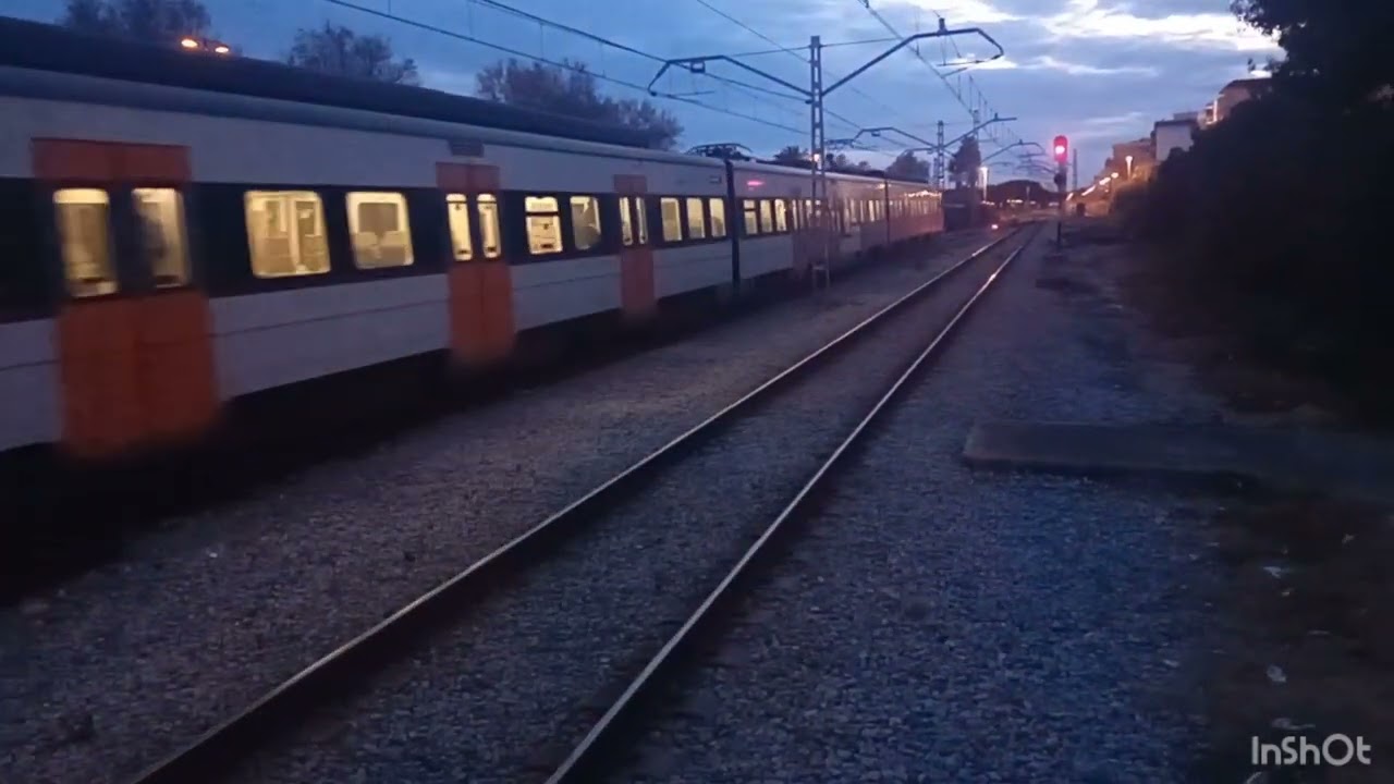 Renfe Rodalies linea R1 en Malgrat de Mar 