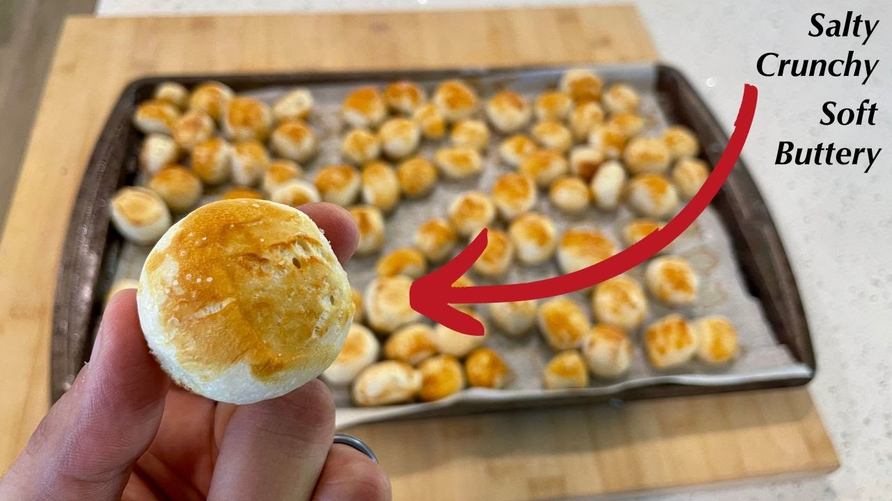 Sourdough Pretzel Bites