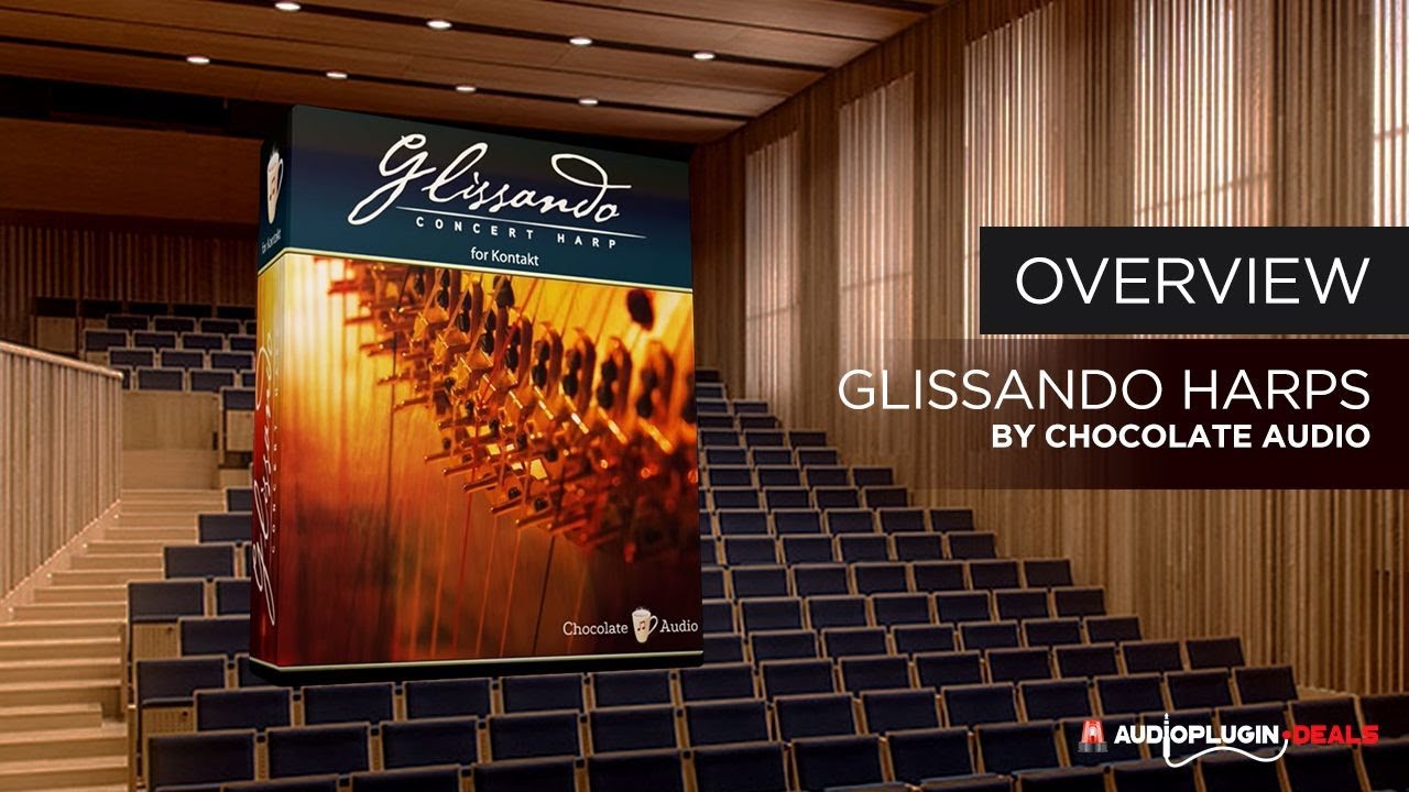 Краткий обзор арф Glissando от Chocolate Audio (полноценный VST-плагин для Kontakt)
