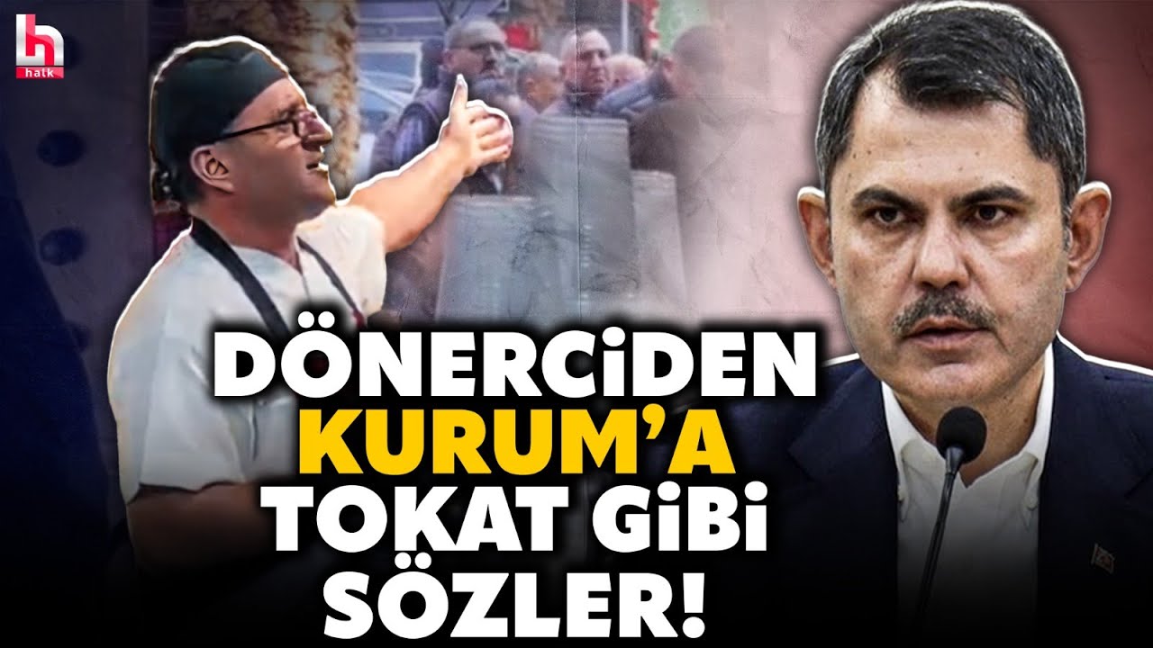 D&ouml;nerci ustası Murat Kurum'a b&ouml;yle ekonomi dersi vermişti! &Ouml;yle şeyler s&ouml;yledi ki Kurum şaştı kaldı!